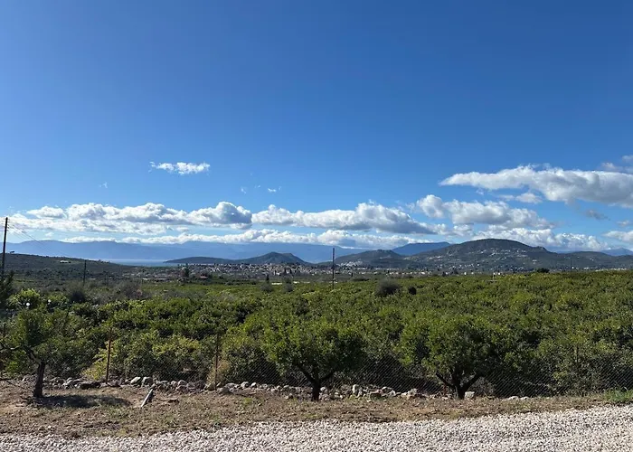 Citrus With Pool And Sea View Near Nafplio 別荘 Drepano (Argolis)